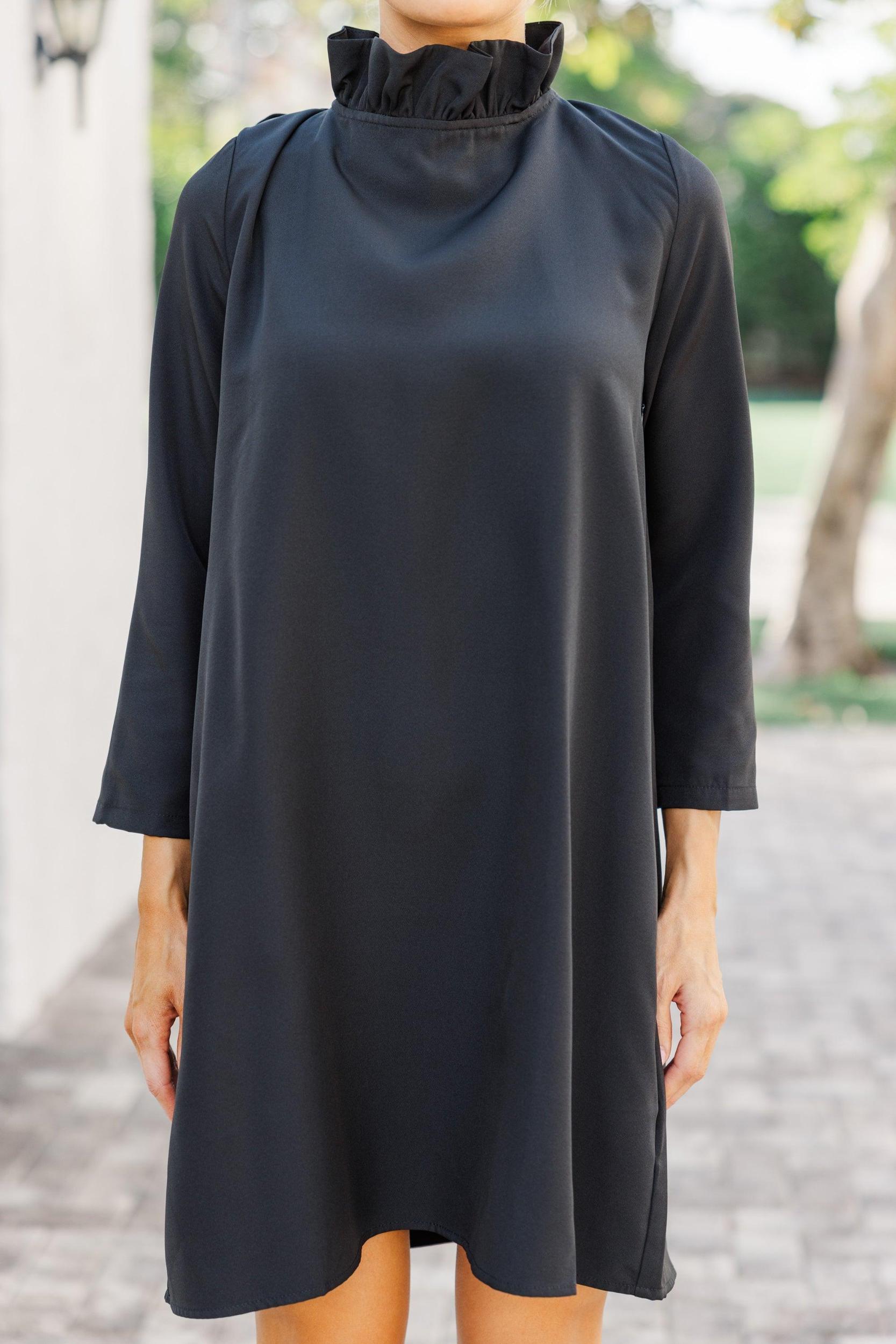 This Is It Black Swing Dress Female Product Image