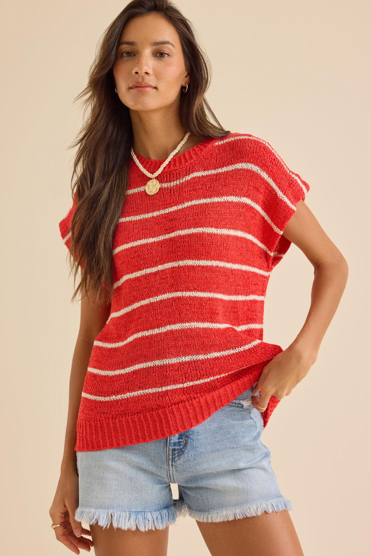 Julia Striped Sweater Product Image