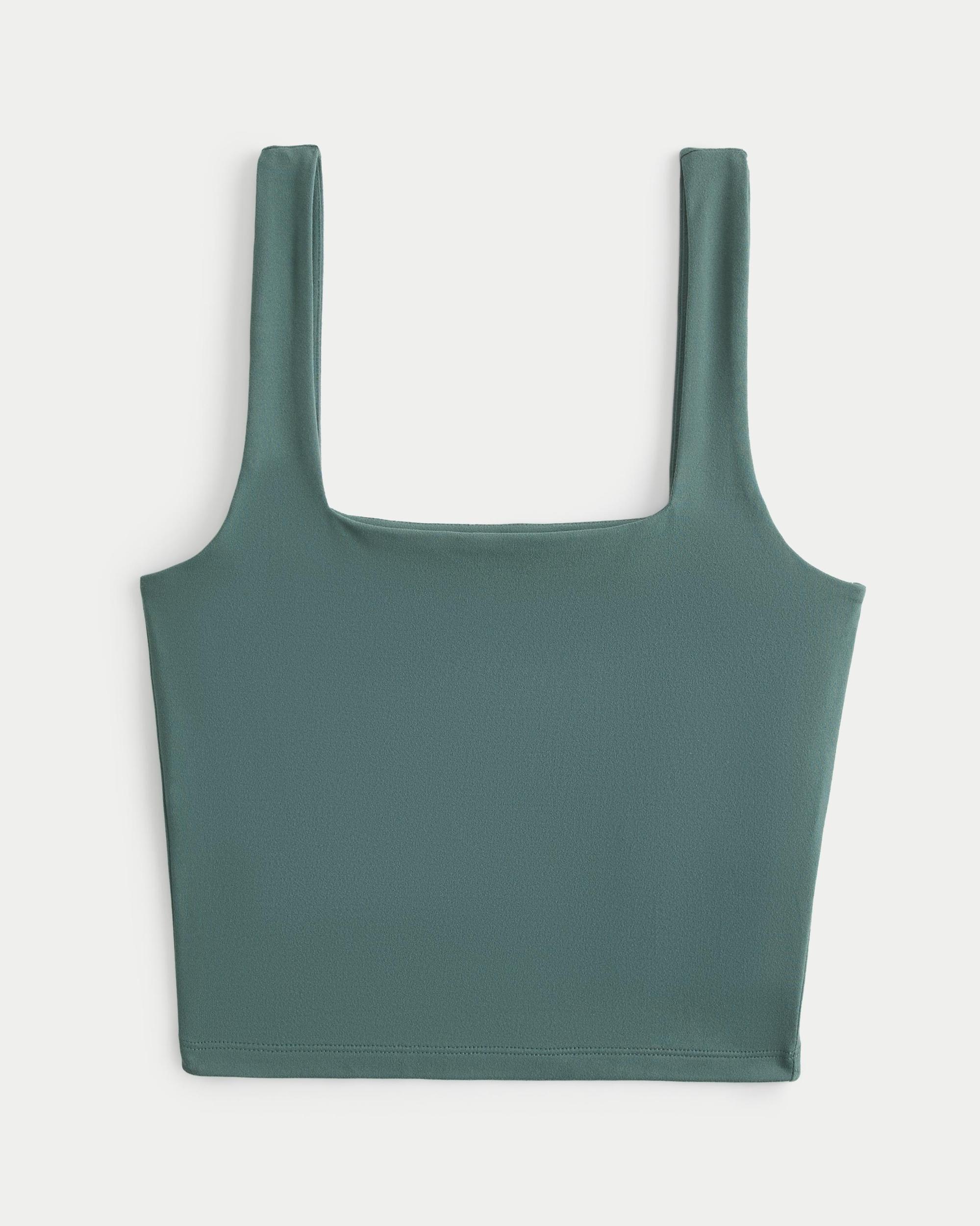 Seamless Fabric Square-Neck Tank Product Image