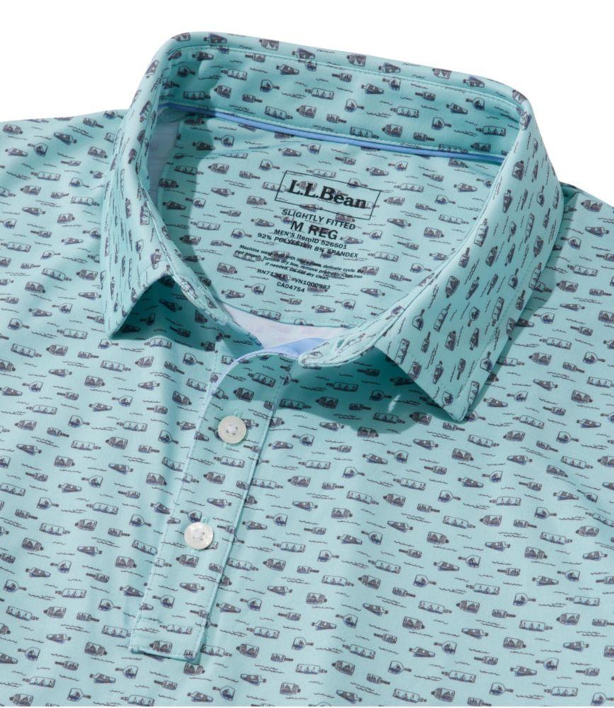 
                            
                                
                                    
                                
                            Men's Comfort Stretch Performance® Party Polo, Slightly Fitted, Short-Sleeve, Print
                         Product Image