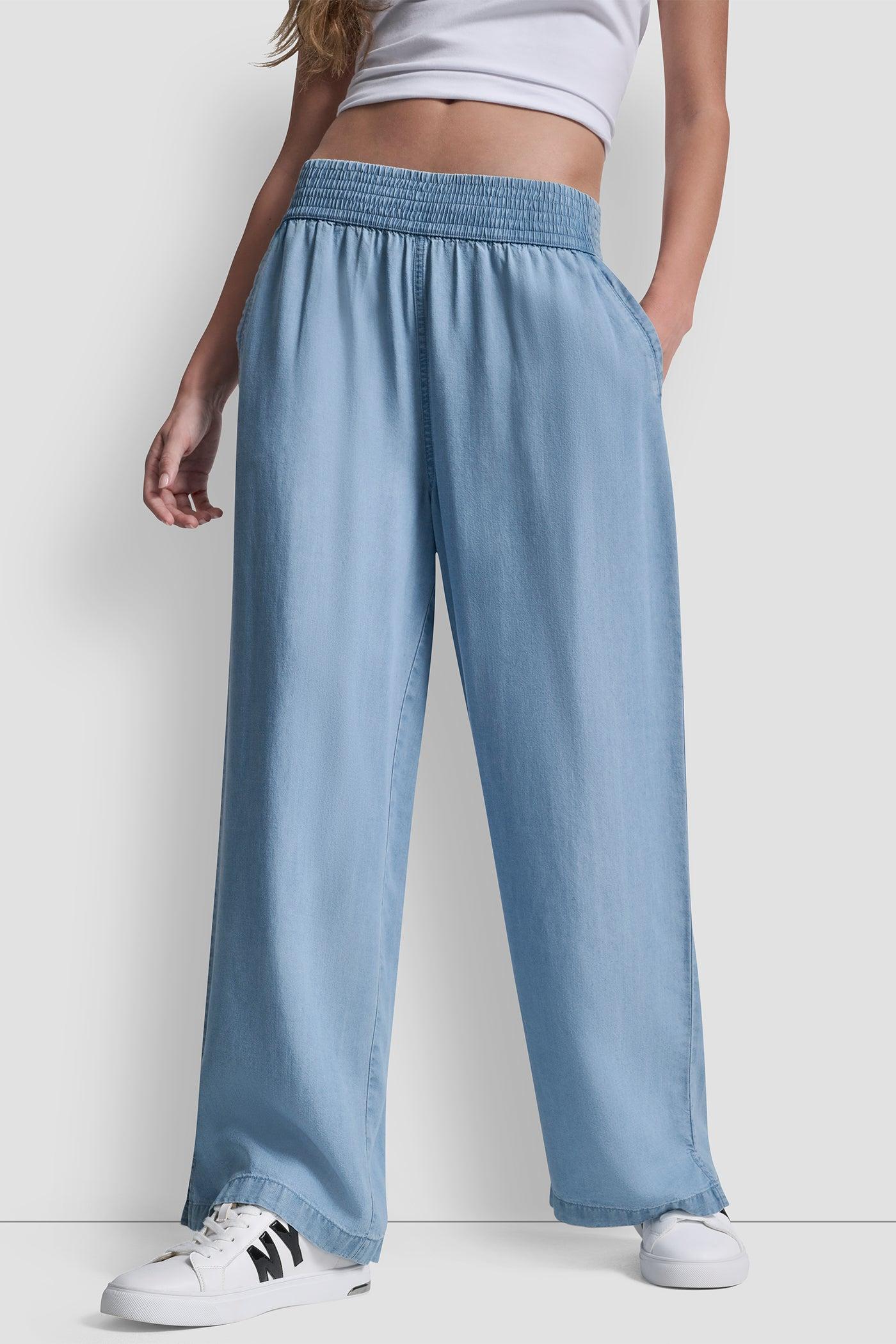 WIDE LEG PULL-ON PANT Product Image