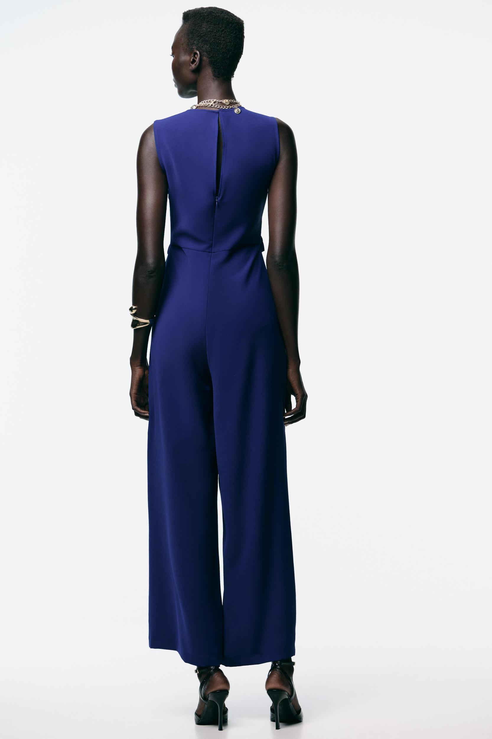 HARDWARE BELTED JUMPSUIT Product Image