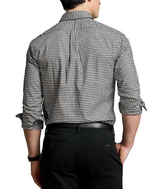 Polo Ralph Lauren Plaid Brushed Twill Long Sleeve Woven Shirt Product Image