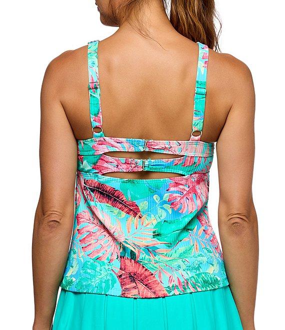 Next by Athena Good Karma Courtside Pleated Back Swim Skort Product Image