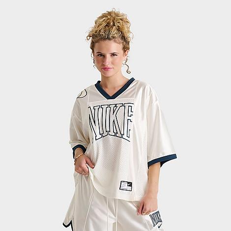 Womens Nike Sportswear Street Oversized Graphic Jersey Product Image
