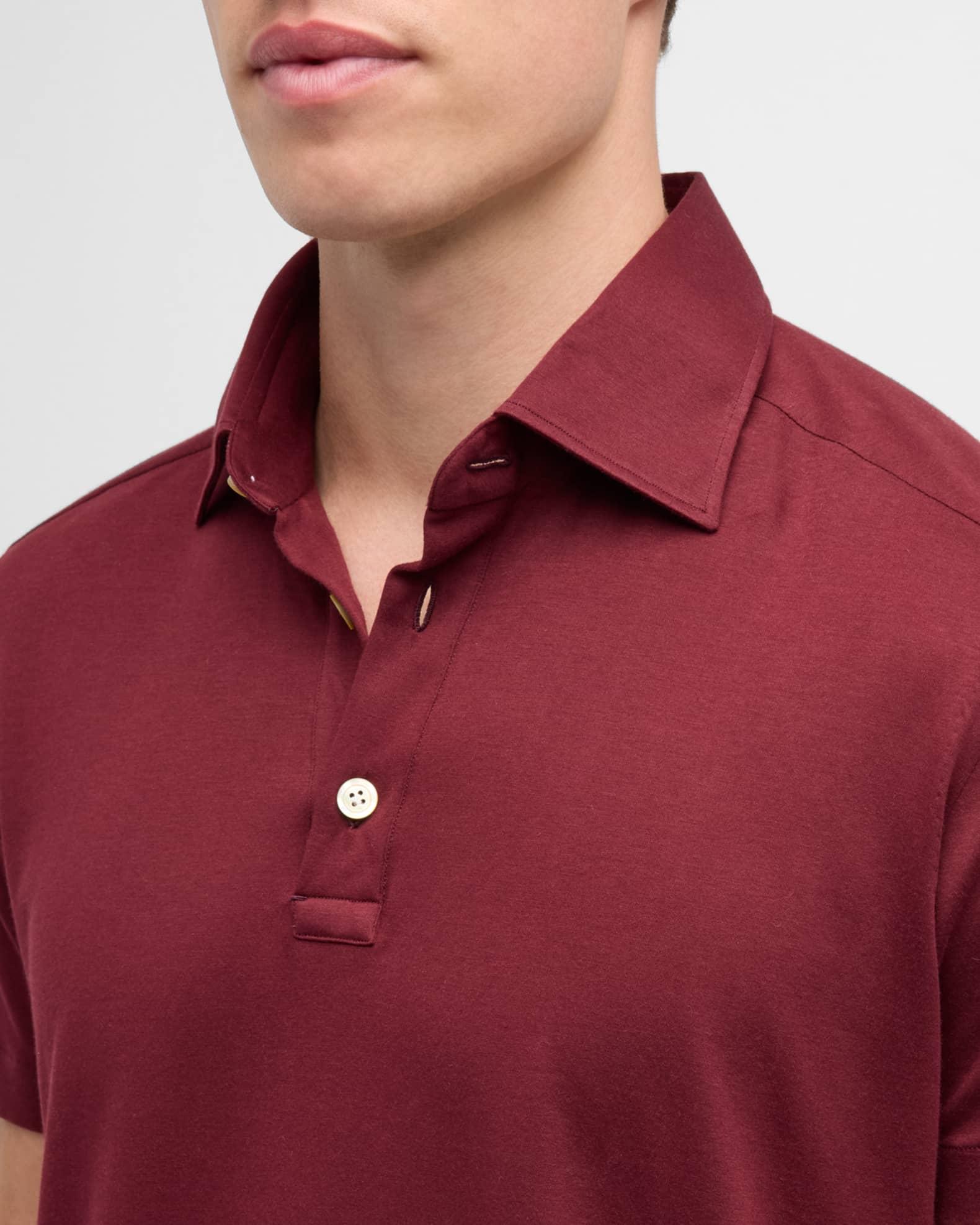 Men's Cotton Polo Shirt Product Image