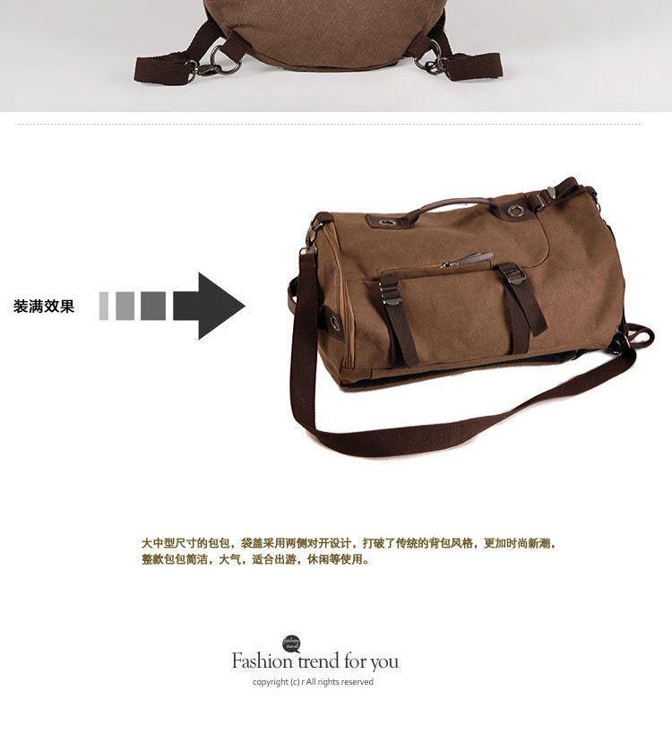 Convertible Canvas Duffel Bag Product Image