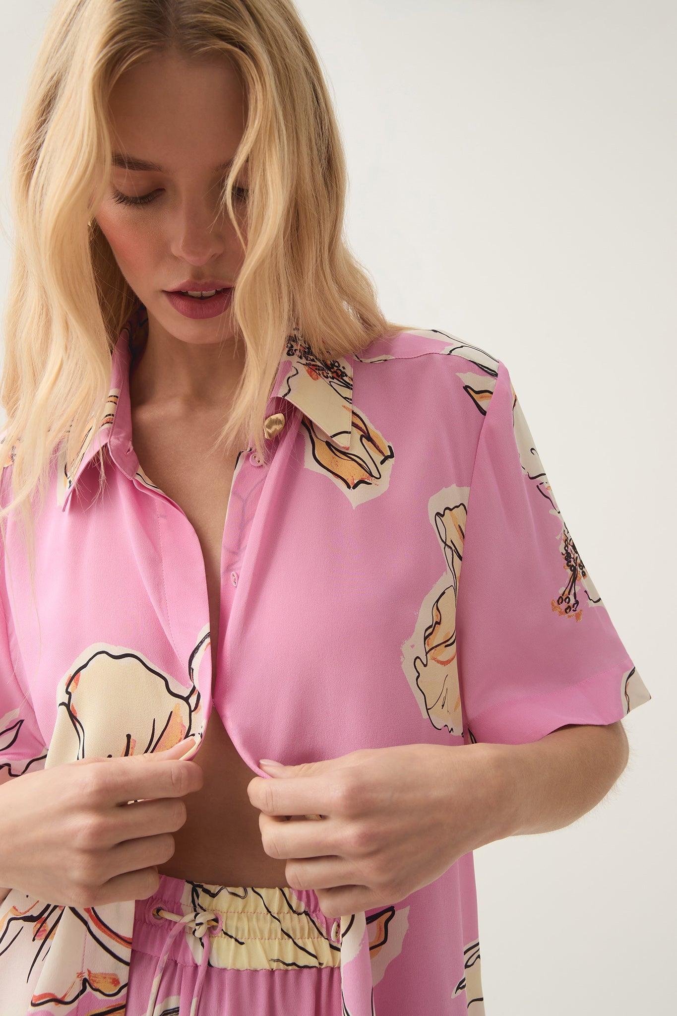 Mirella Silk Shirt Product Image