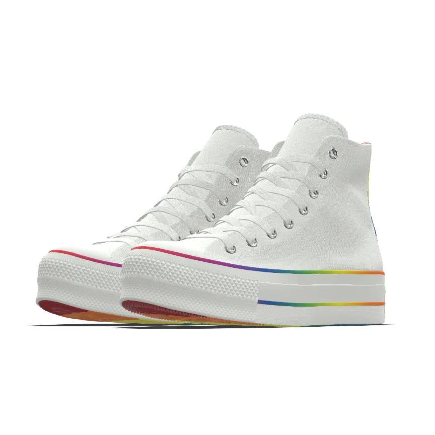 Custom Chuck Taylor All Star Lift Platform Pride By You Product Image