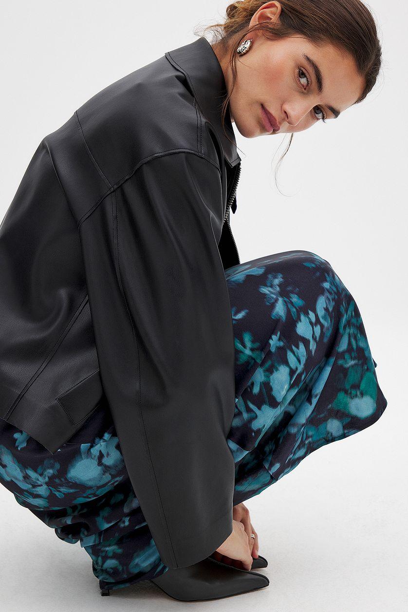 Waterfall Midi Slip Dress Product Image