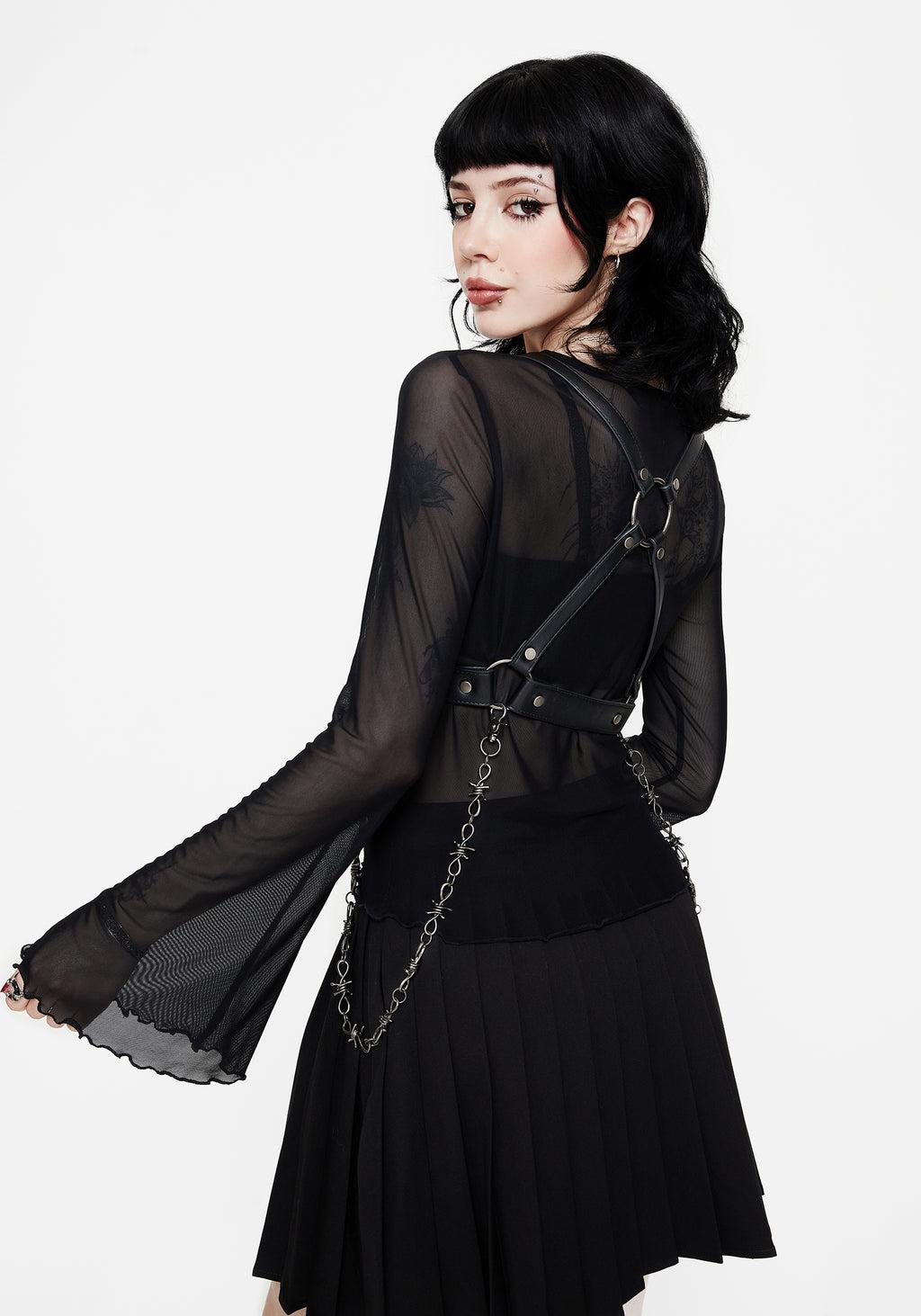 Arboreal Barbed Wire Detail Harness Product Image