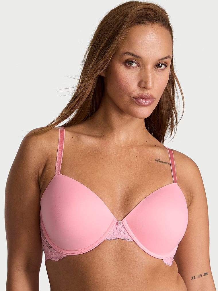 Smooth & Lace Lightly Lined Full-Coverage Bra Product Image