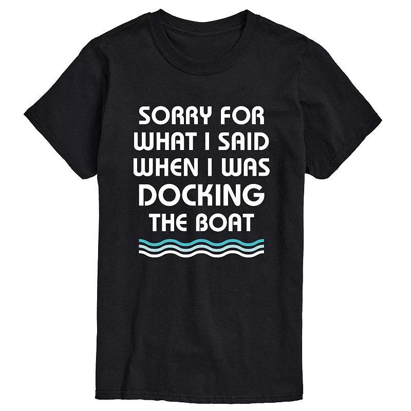 Men's Said Docking The Boat Tee,  Product Image