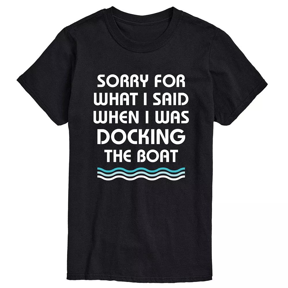 Men's Said Docking The Boat Tee,  Product Image