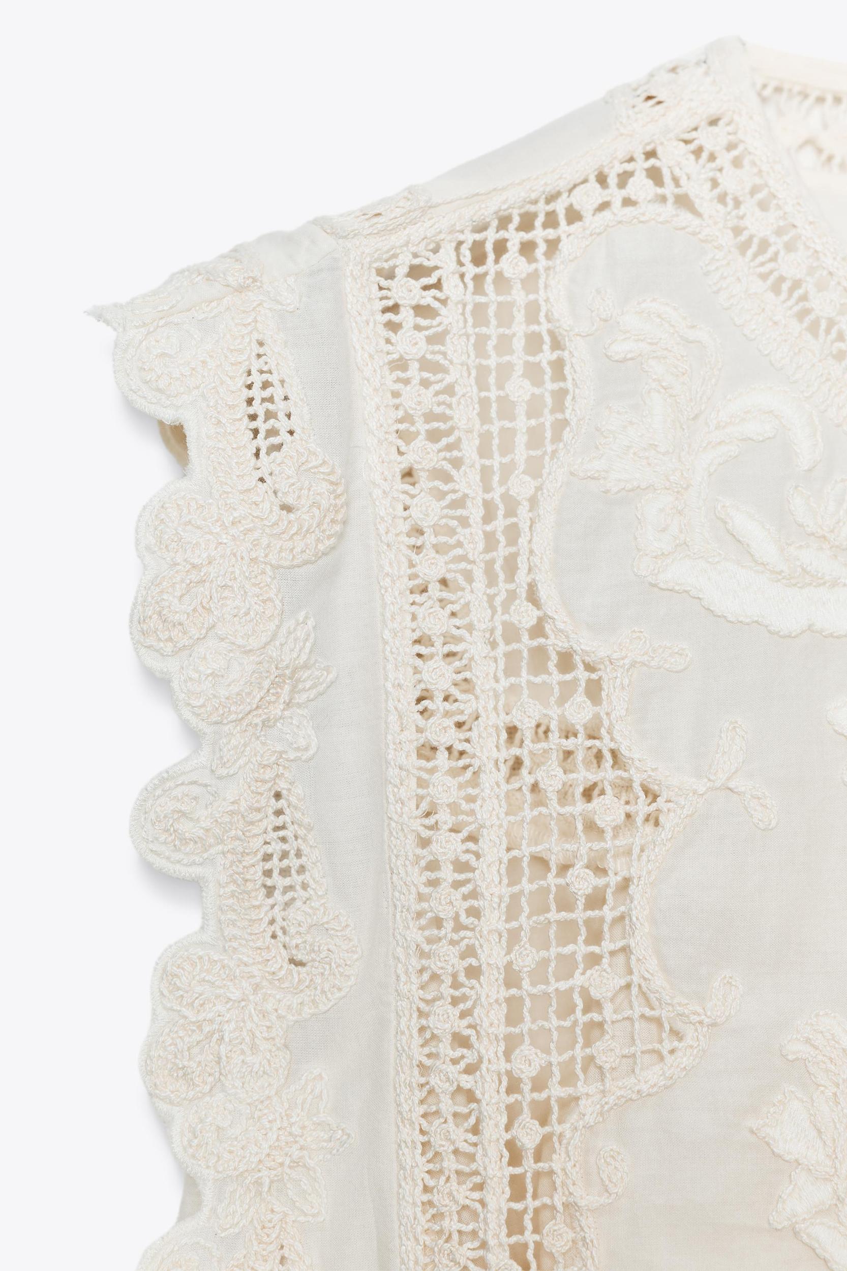 ZW COLLECTION RUFFLED CHEST SHIRT Product Image