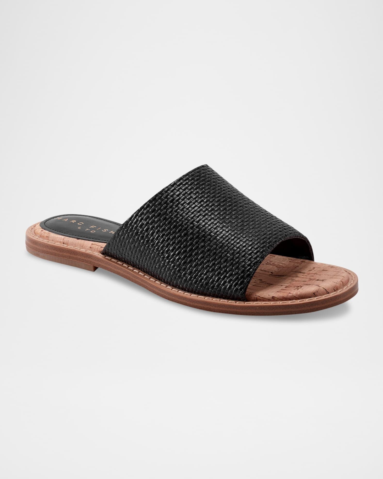 Grayce Woven Leather Sandals Product Image