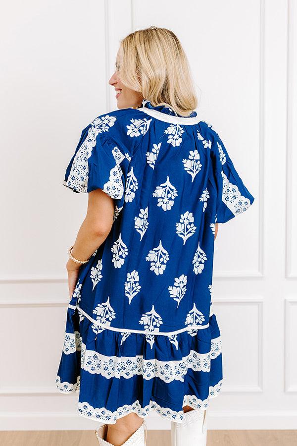 Lei And Mai Tais Floral Mini Dress Product Image