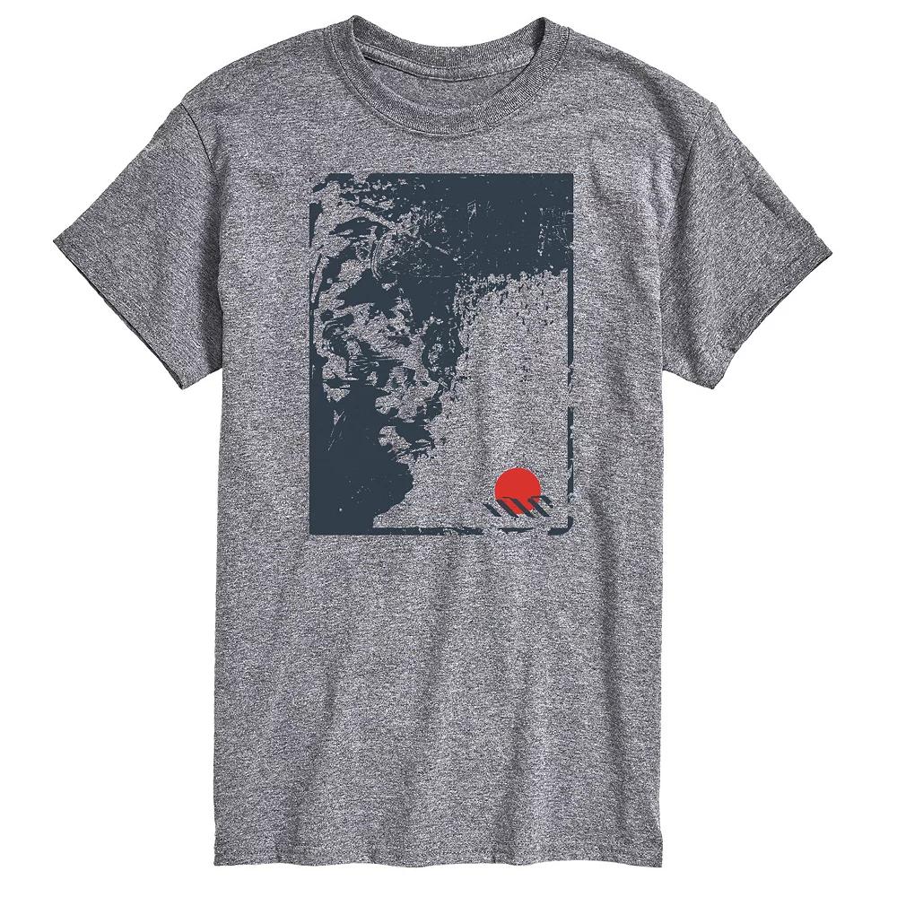 Big & Tall Abstract Slick Tee, Men's,  Product Image