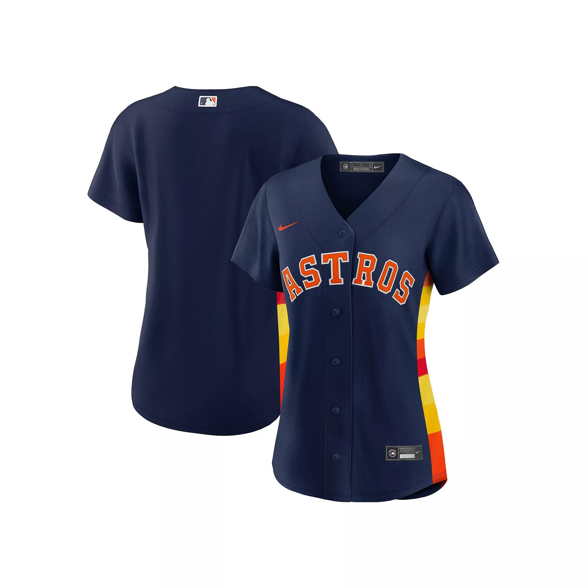 Women's Nike Navy Cleveland Guardians Alternate Official Replica Jersey,  Product Image