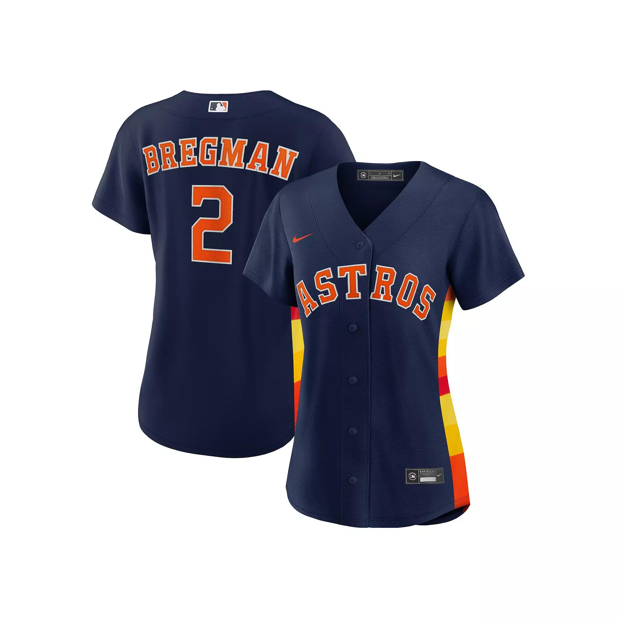 Women's Nike Navy Houston Astros Alternate Replica Player Jersey, Size: Medium, Blue Product Image