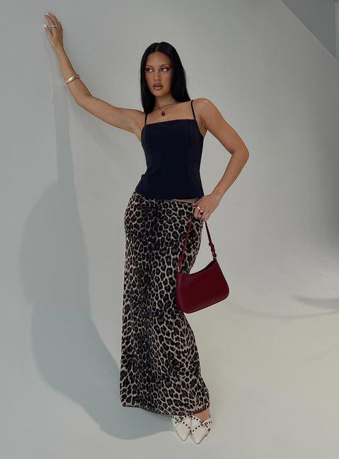 Ergo Maxi Skirt Leopard Product Image