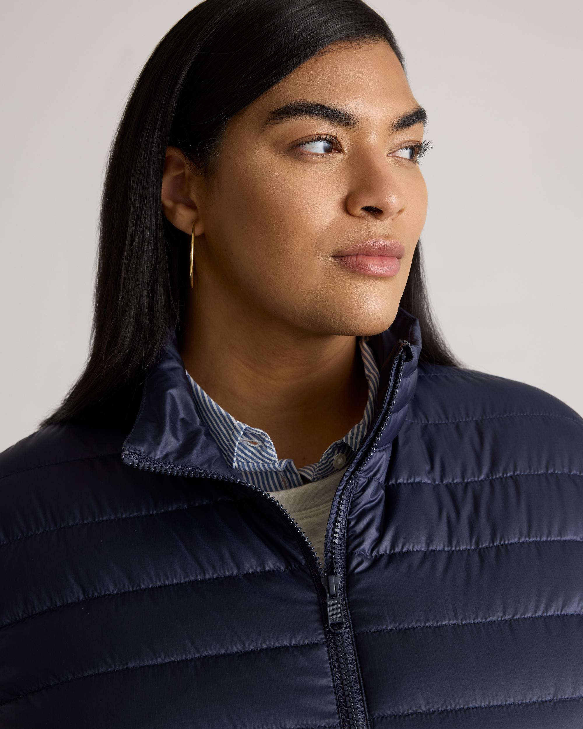 Quince | Women's Lightweight Down Packable Puffer Jacket Recycled Polyester Product Image