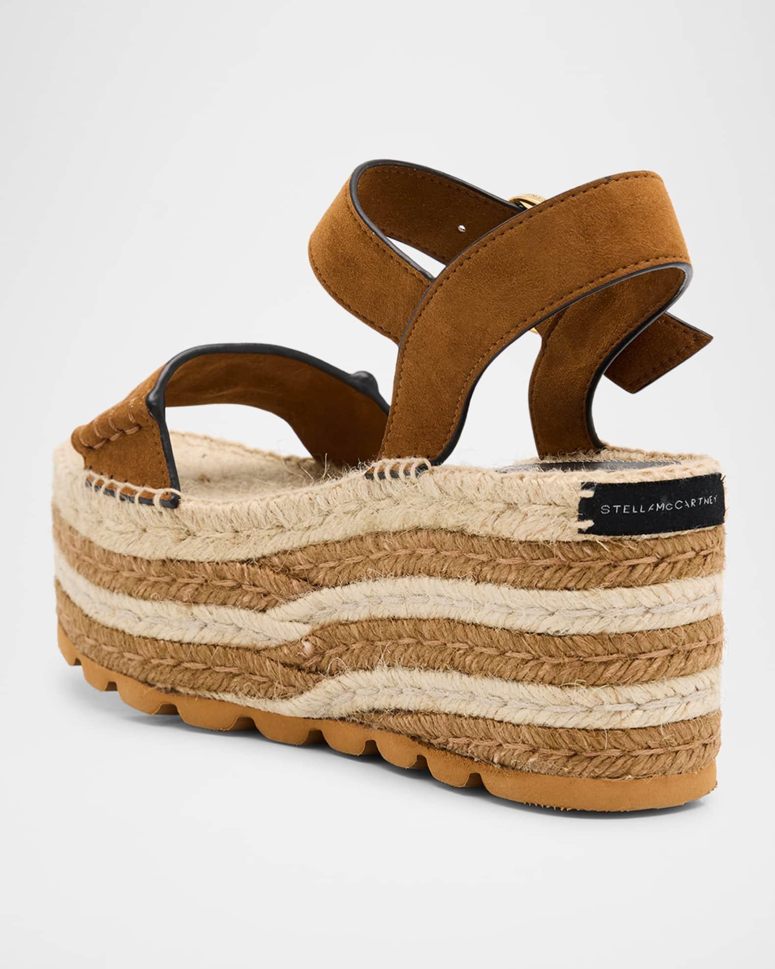 Leopard Slide Flatform Espadrilles Product Image