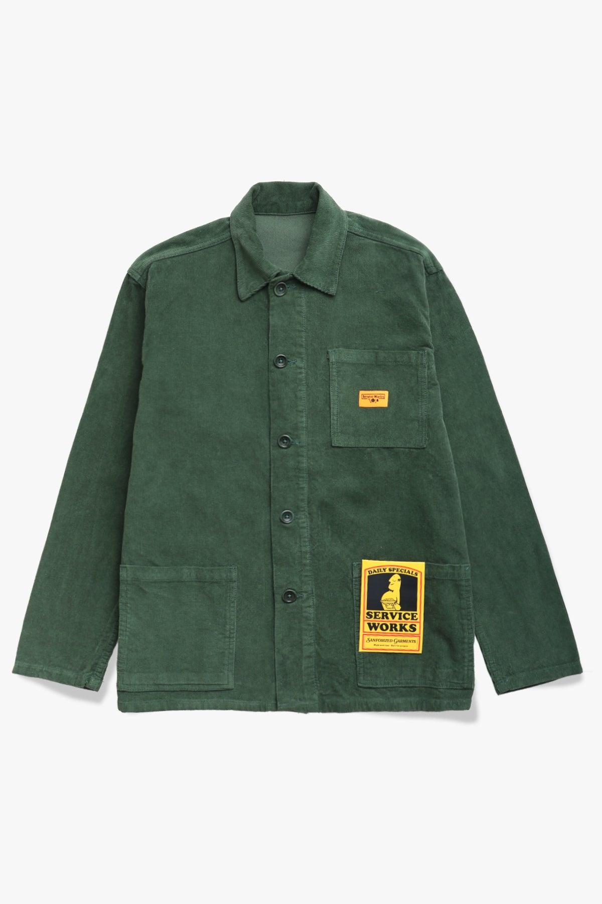 Corduroy Chore Shirt- Forest Product Image
