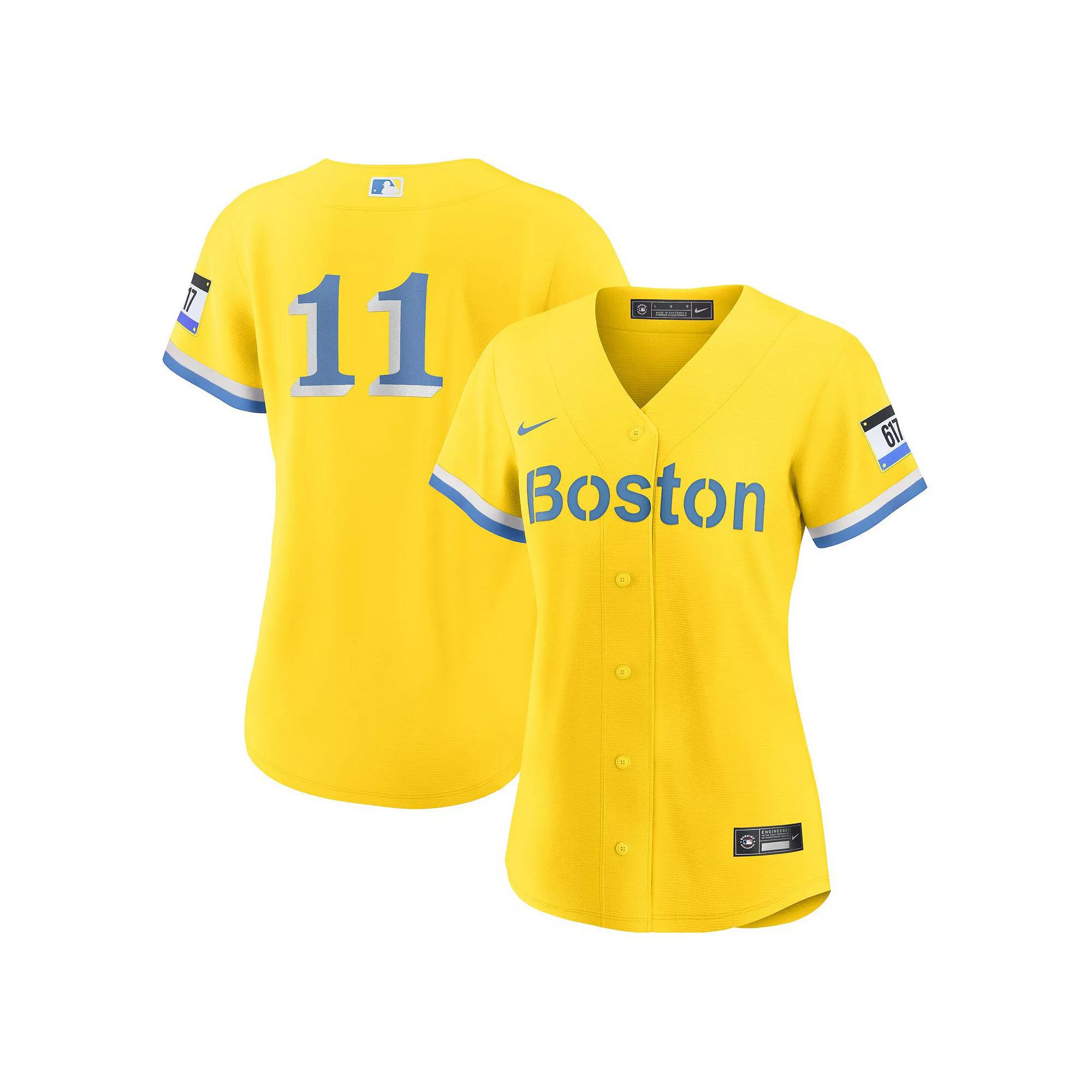 Womens Nike Rafael Devers Boston Red Sox City Connect Replica Player Jersey Product Image