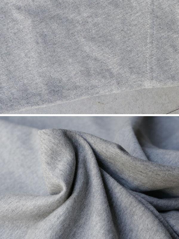 Urban Black&Gray High-Neck Long Sleeve Oversize T-Shirt Product Image