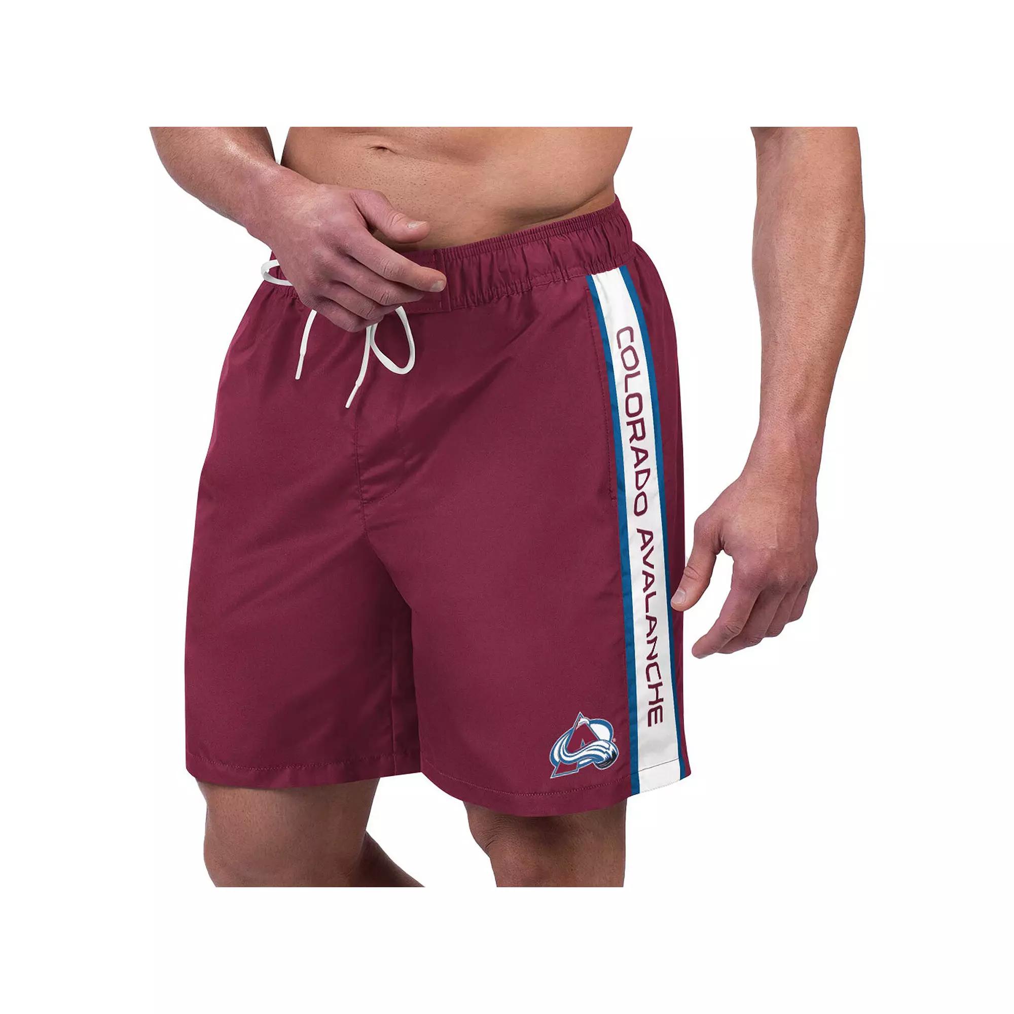 Men's G-III Sports by Carl Banks Blue Tampa Bay Lightning Streamline Volley Swim Trunks,  Product Image