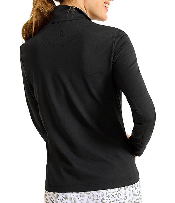Tommy Bahama Aubrey Full-Zip Mock Neck Long Sleeve UPF 30 Pullover Product Image