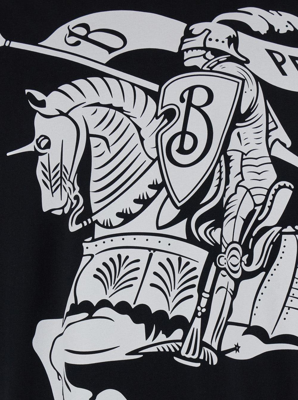 Equestrian Knight-print cotton T-shirt Product Image