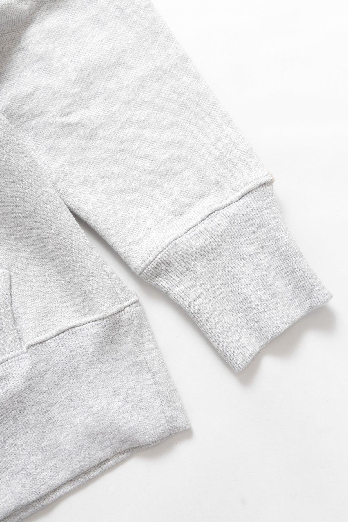 Arch Logo Zip Hoodie - Ash Product Image