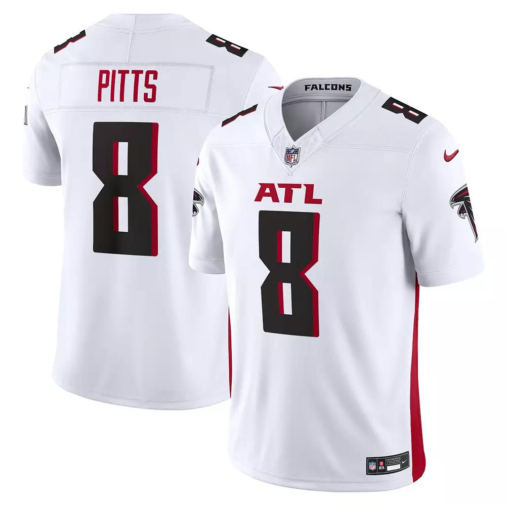 Men's Nike Kyle Pitts White Atlanta Falcons Vapor F.U.S.E. Limited Jersey,  Product Image