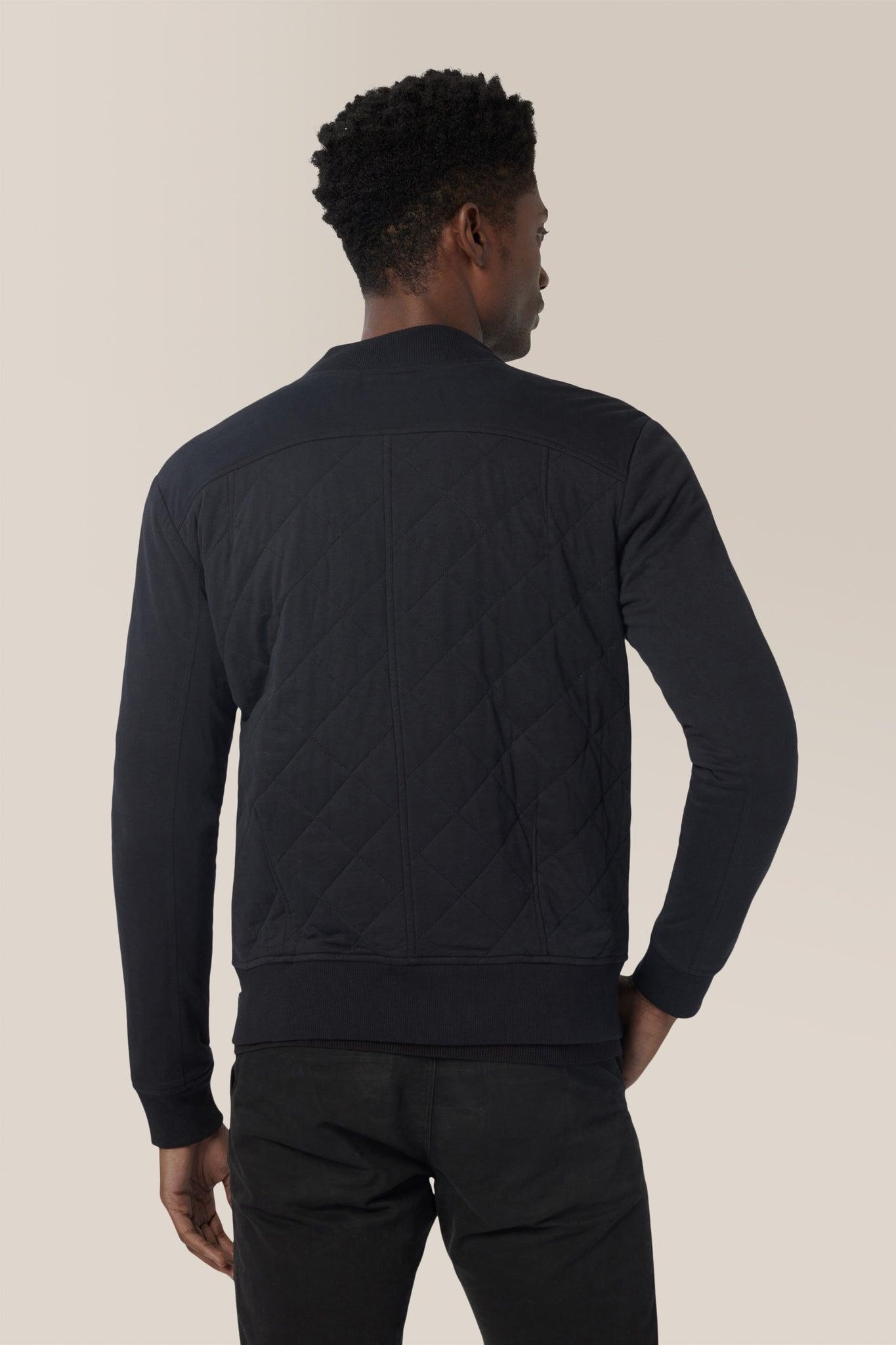 Good Man Brand Mayfair Quilted Bomber Jacket Product Image