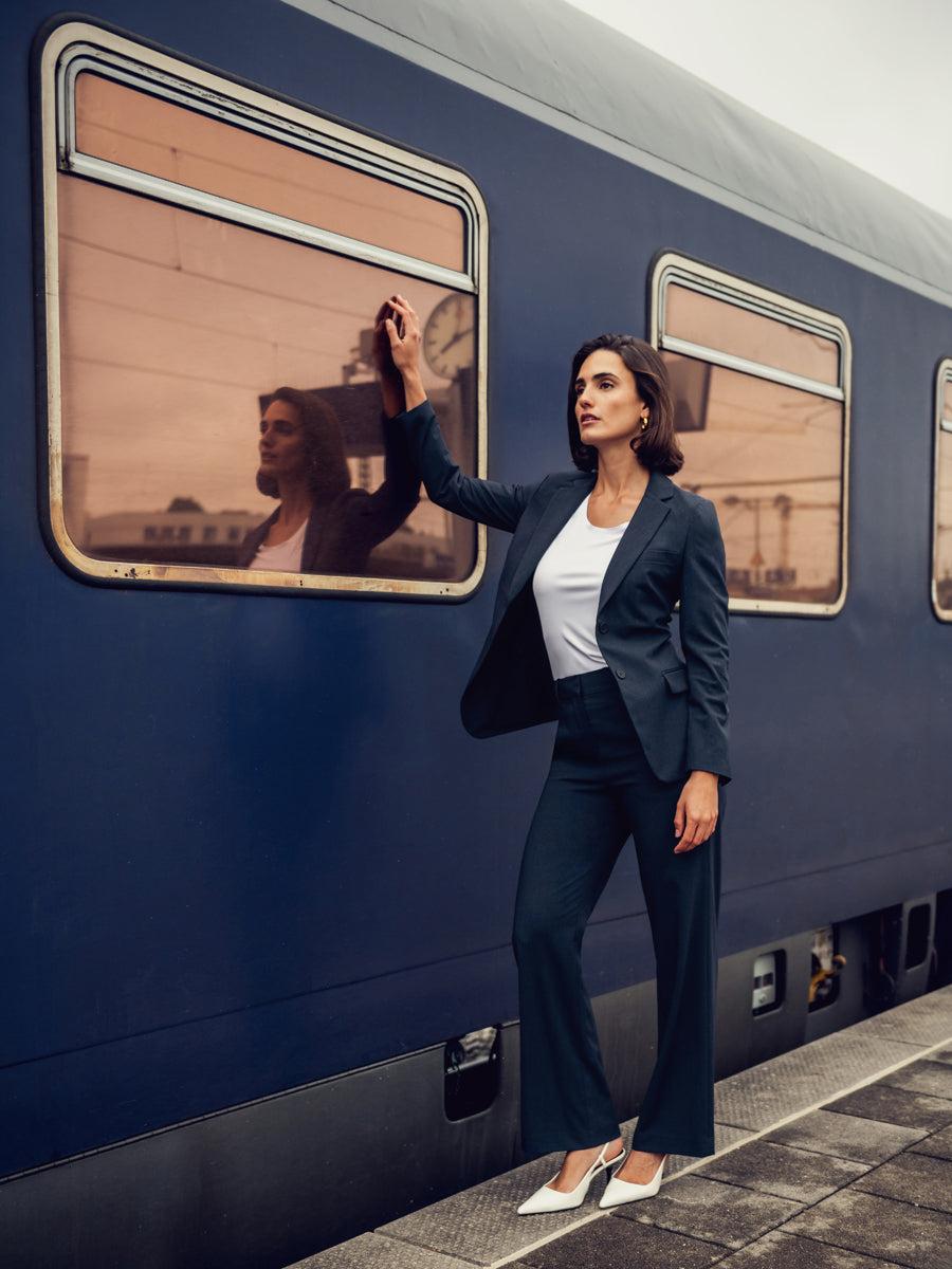 Women's Velocity Relaxed Pant - Dark Navy Heather (MPS) Product Image