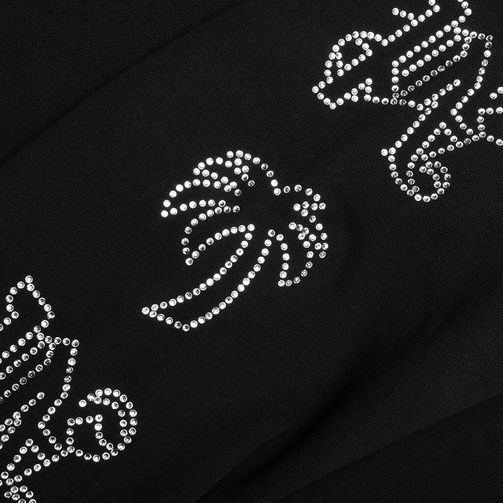 New Gothic Studded Crew - Black/Silver Male Product Image