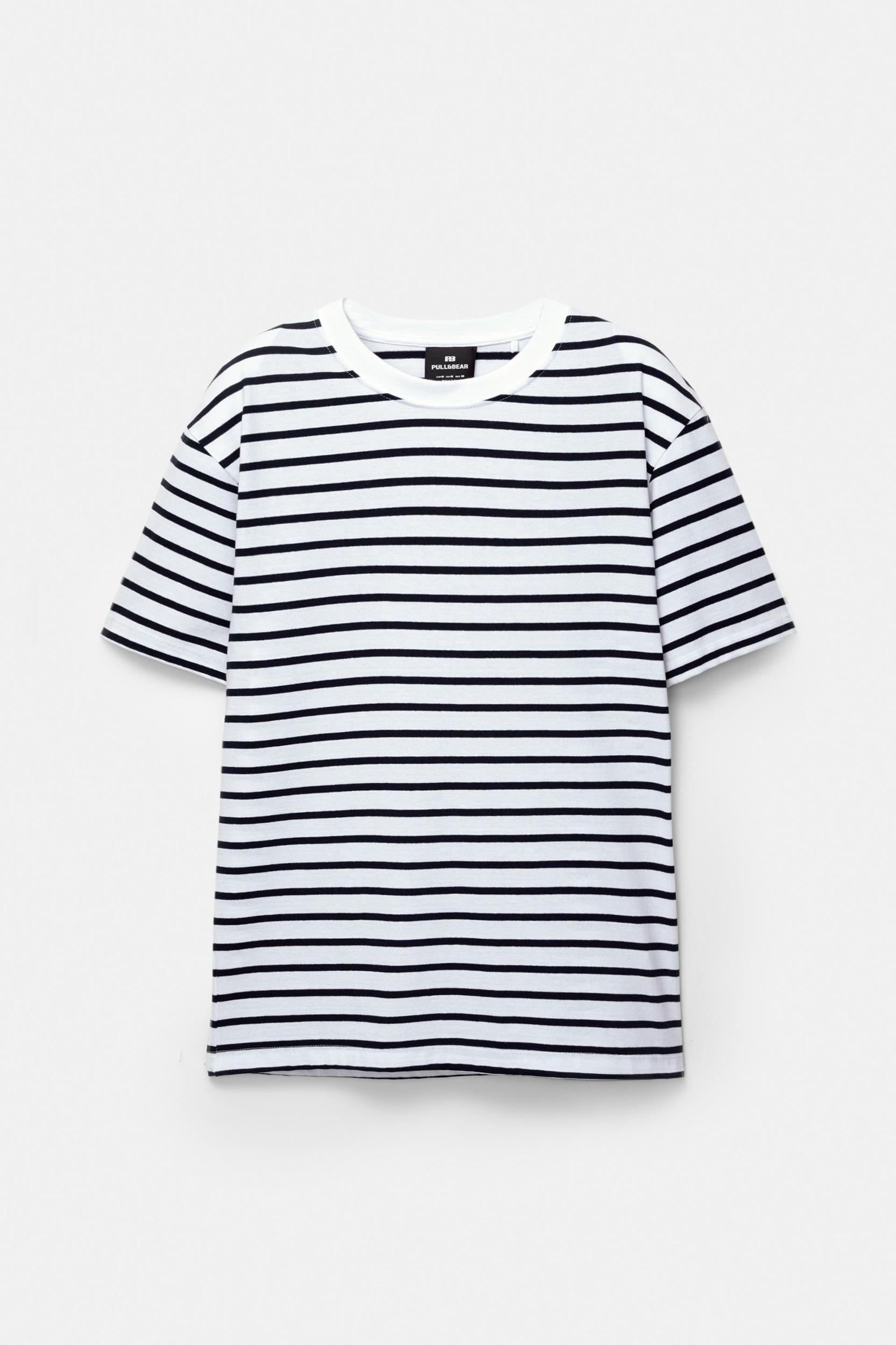 Striped short sleeve T-shirt Product Image