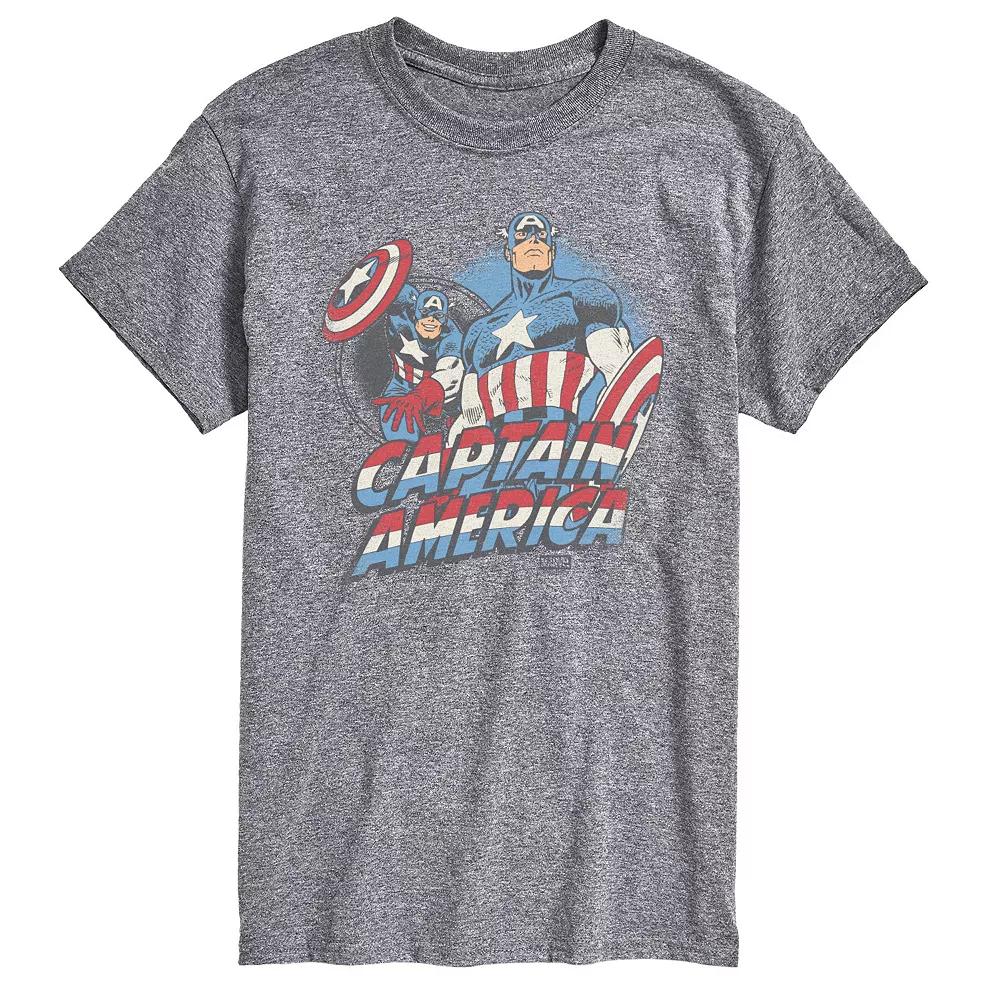 Men's Marvel Captain America Retro Graphic Tee,  Product Image