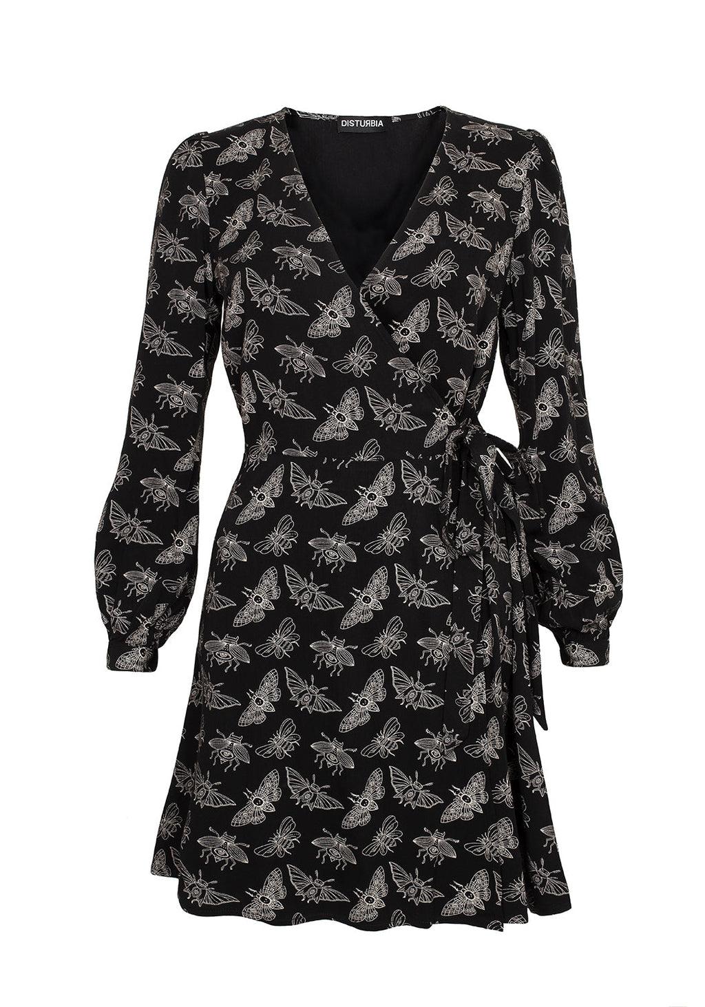 MORTMOTH WRAP MINI DRESS Product Image
