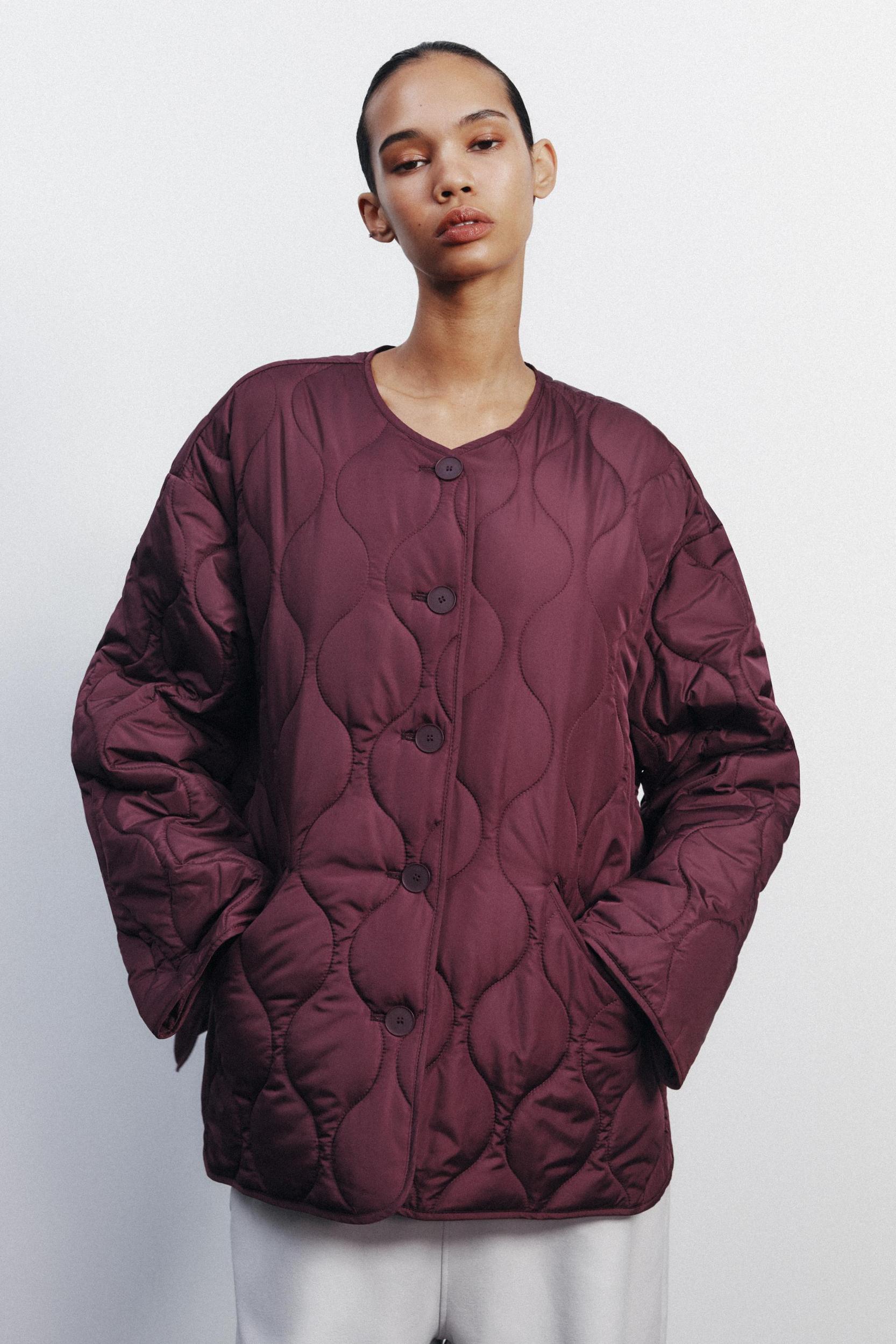 WATER REPELLENT QUILTED JACKET Product Image