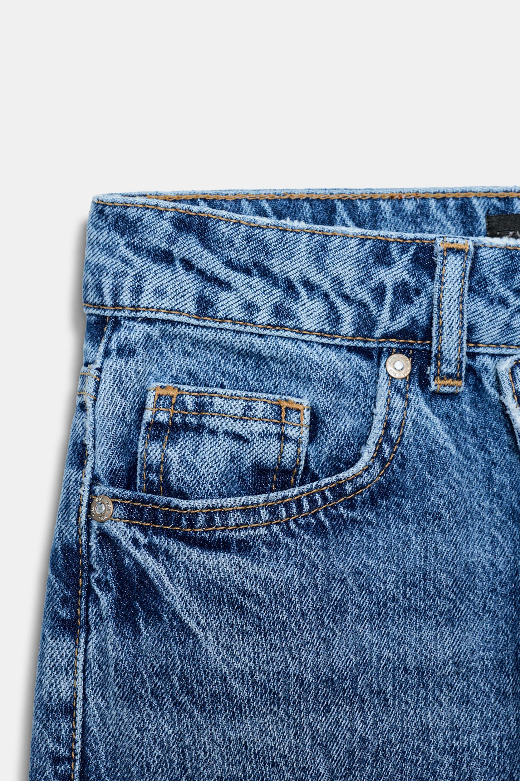 Z.09 HIGH-WAISTED STRAIGHT CROSSOVER FULL LENGTH JEANS Product Image