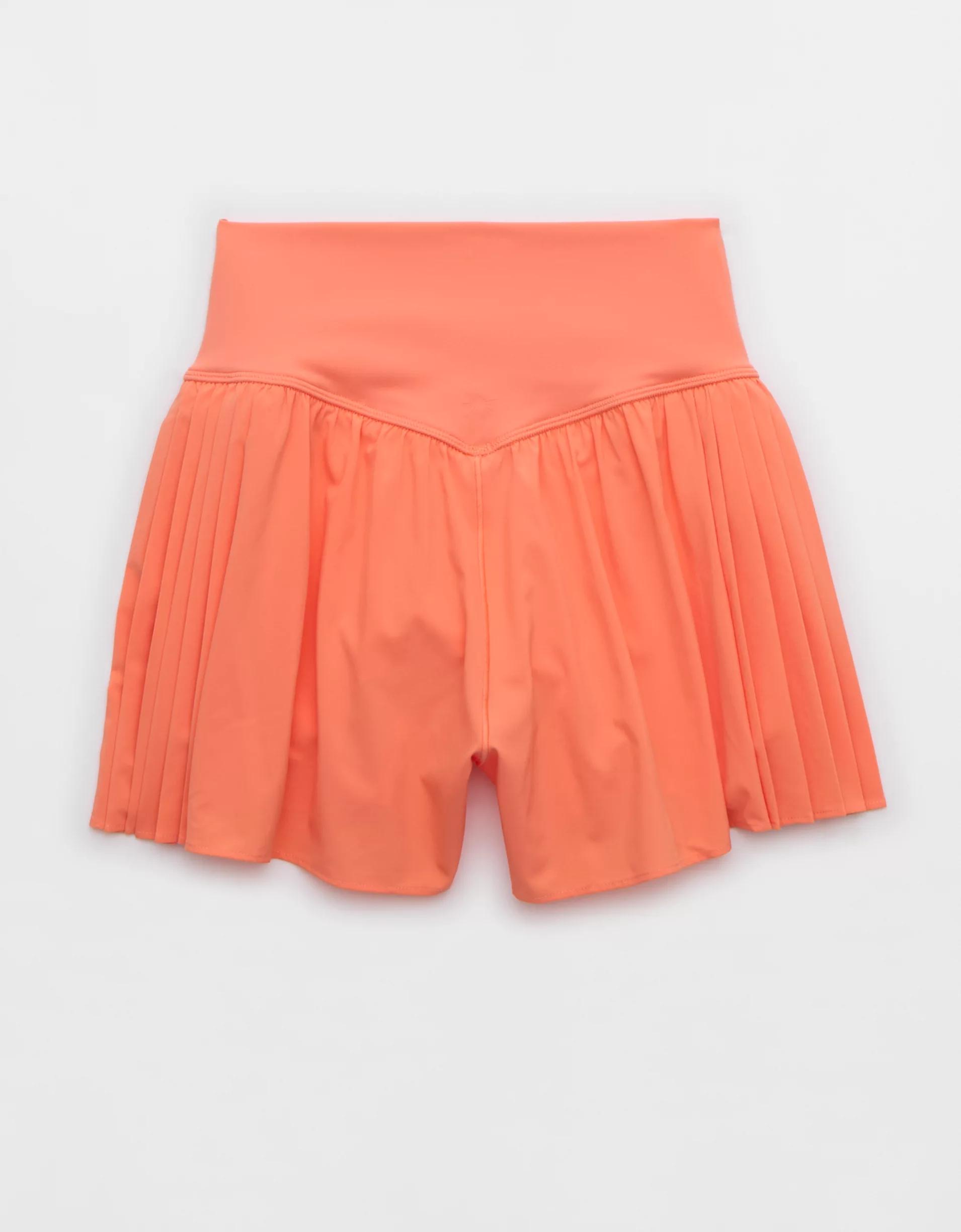 OFFLINE By Aerie Real Me Pleated Flowy Short Product Image