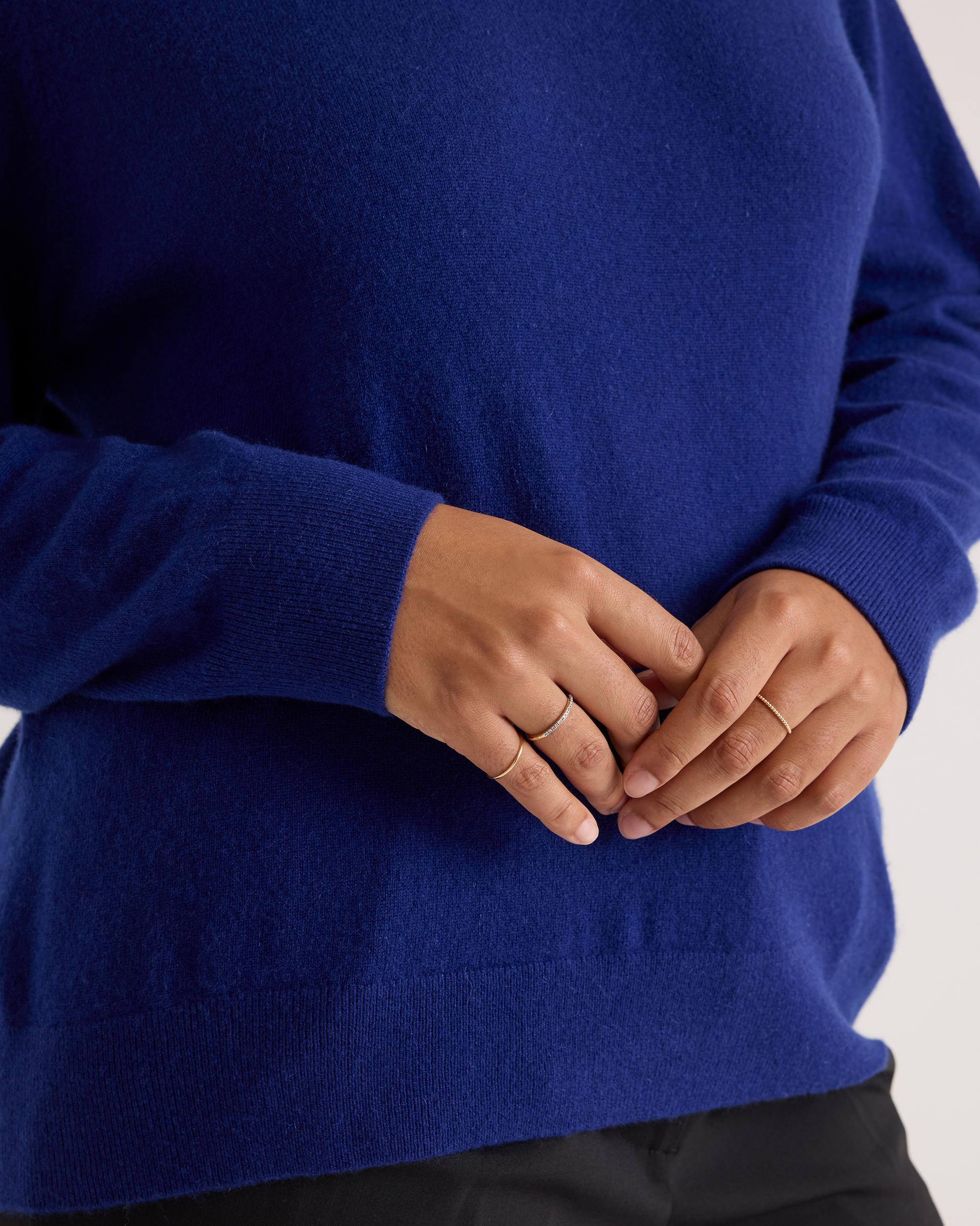 Quince | Women's Mongolian Cashmere Turtleneck Sweater Size XL Product Image