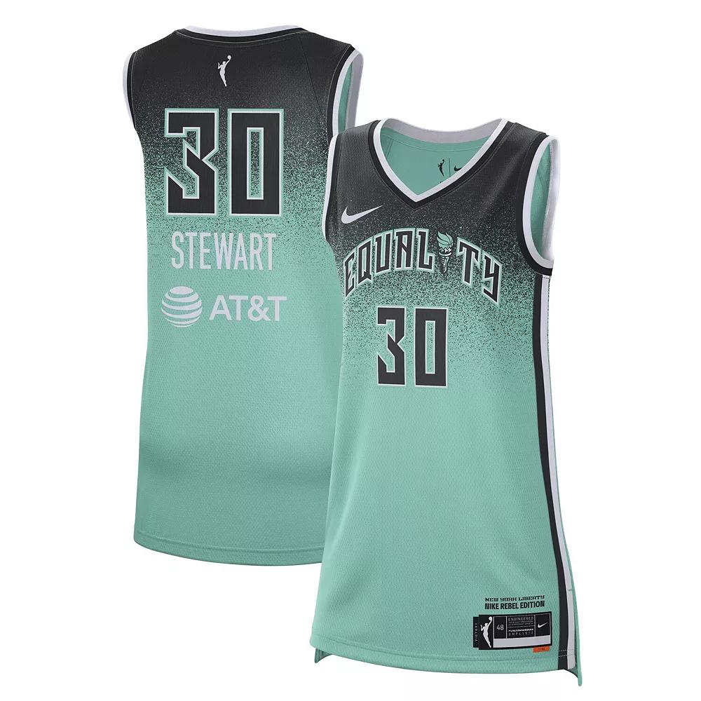 Breanna Stewart New York Liberty Nike Womens Dri-FIT WNBA Victory Jersey | FD0806-307 Product Image
