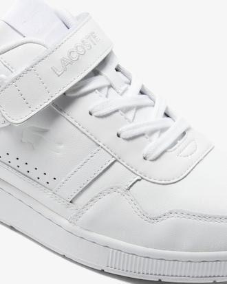 Men's T-Clip Velcro Leather Sneakers Product Image