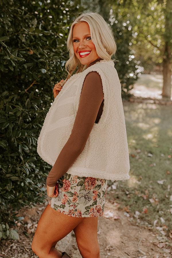 Cozy Cutie Sherpa Vest Product Image