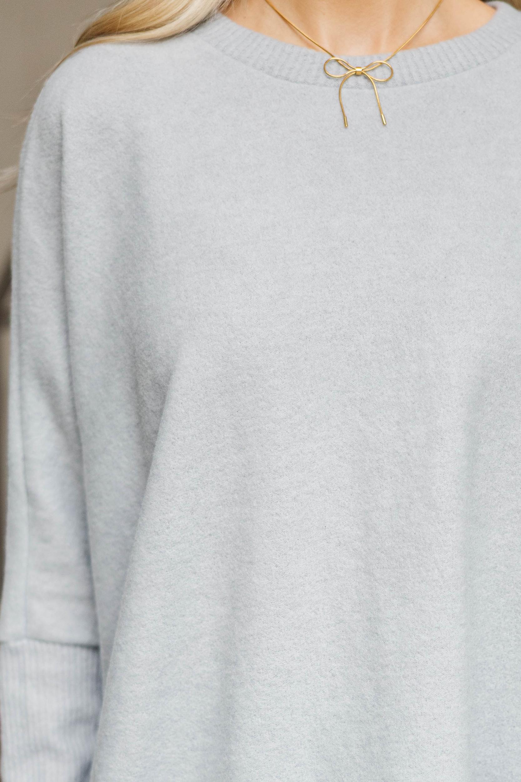 Always Fun Heather Gray Tunic Female Product Image