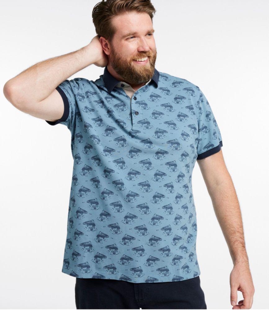 Men's Casco Bay Rugged Polo, Short-Sleeve, Print Product Image